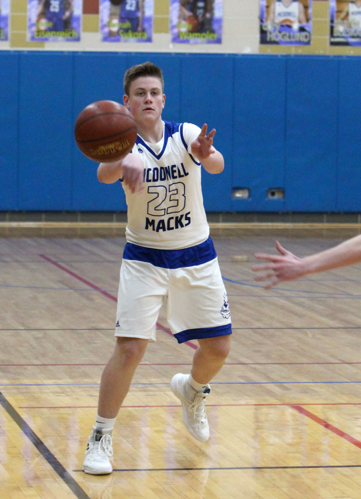 Cadott at McDonell boys basketball 1-15-19